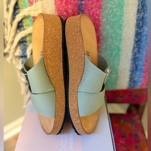 NIB Birkenstock Women's Sandals - Mint Green - Picture 4 of 8